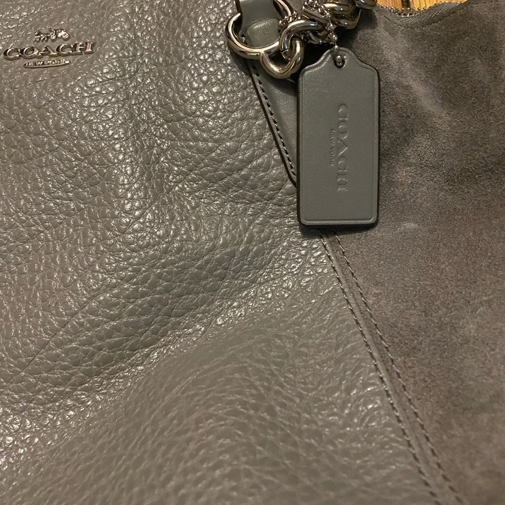 Dove grey purse - Picture 5 of 6